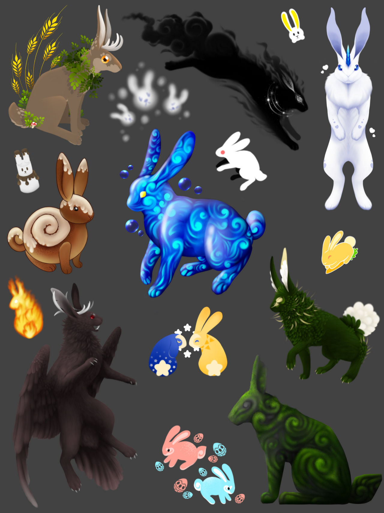 Deviantart Open Season Rabbit rabbit year by backslashwdm48 on DeviantArt