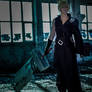 Cloud strife cosplay: the Sword