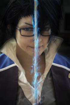 Saruhiko Cosplay - The blue sword