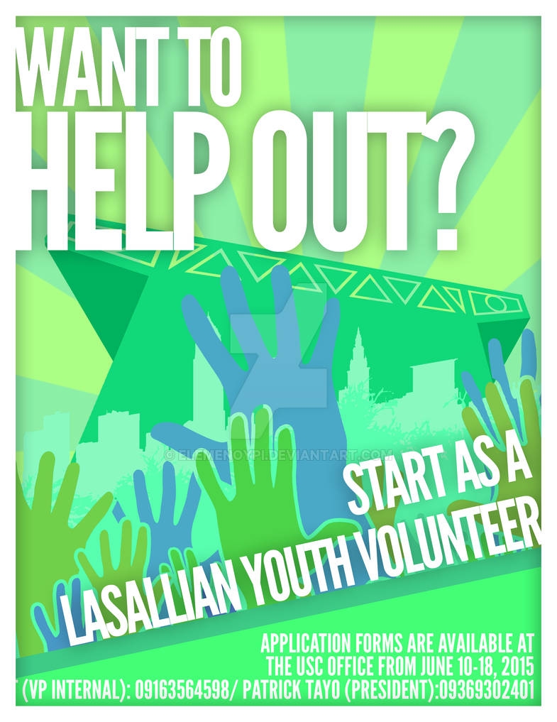 Helpout Poster by elemenoypi on DeviantArt