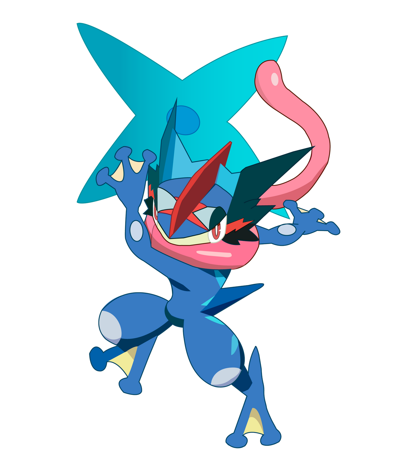 github akashgreninja Images High Quality Grahic Ash-Greninja/Satoshi-Gekkouga Render #V1 by Phineas53 on DeviantArt