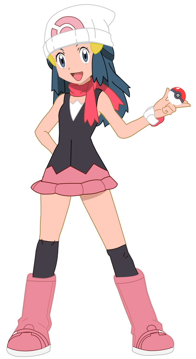 Dawn/Hikari (Journeys) Render #2 by Phineas53 on DeviantArt