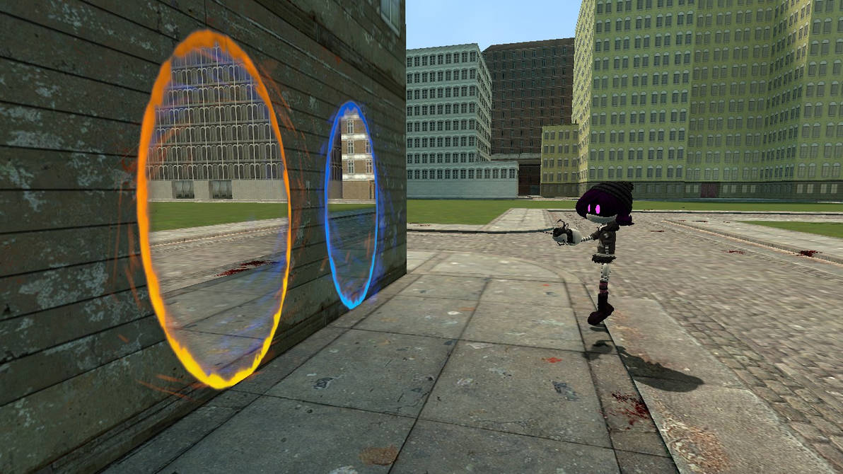 Uzi Doorman Plays With The Portal Gun By Dr503837 On DeviantArt uzi-doorman-plays-with-the-portal-gun-by-dr503837-on-deviantart