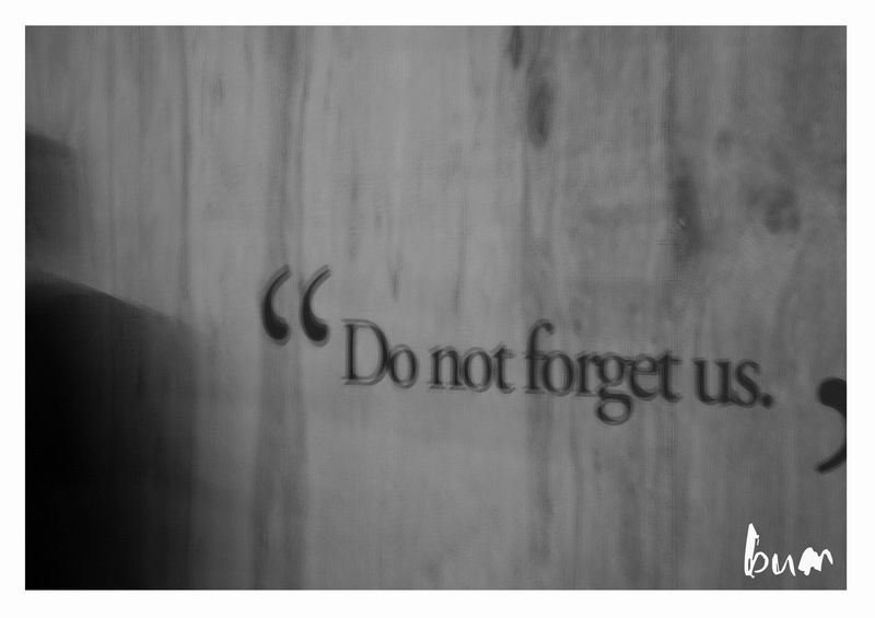 do not forget us