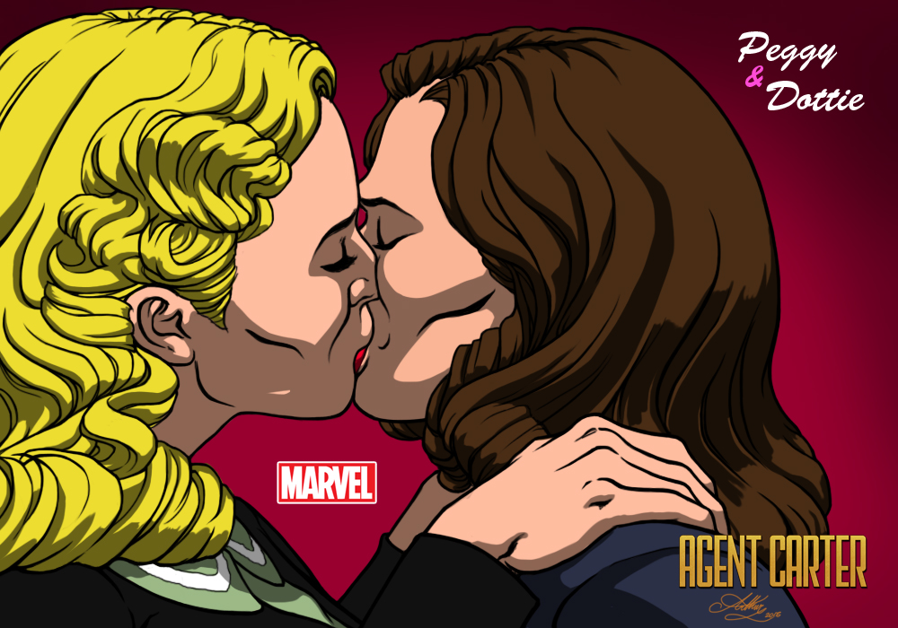 Peggy Carter And Dottie Underwood So Close By Kaywest On DeviantArt.