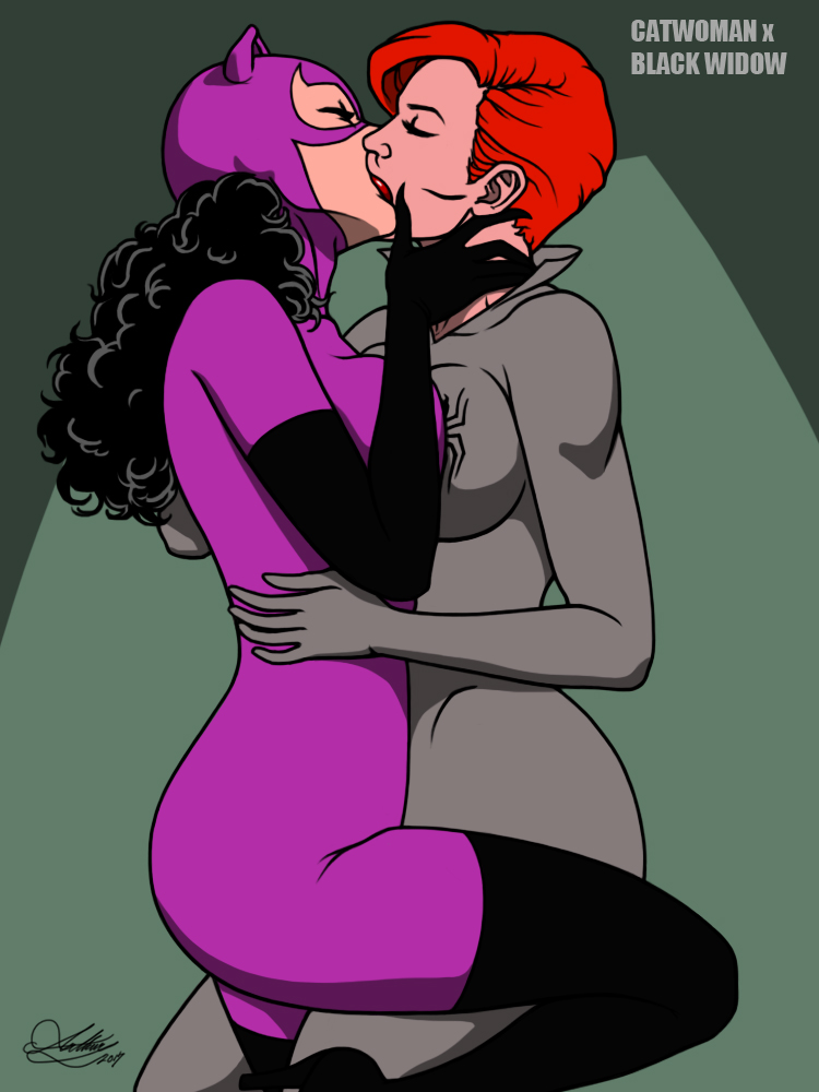 Catwoman x Black Widow 1