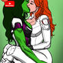 She-Hulk x Black Widow