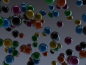 multi colored bubbles