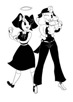 BATIM OC - Sally and Lil'  B