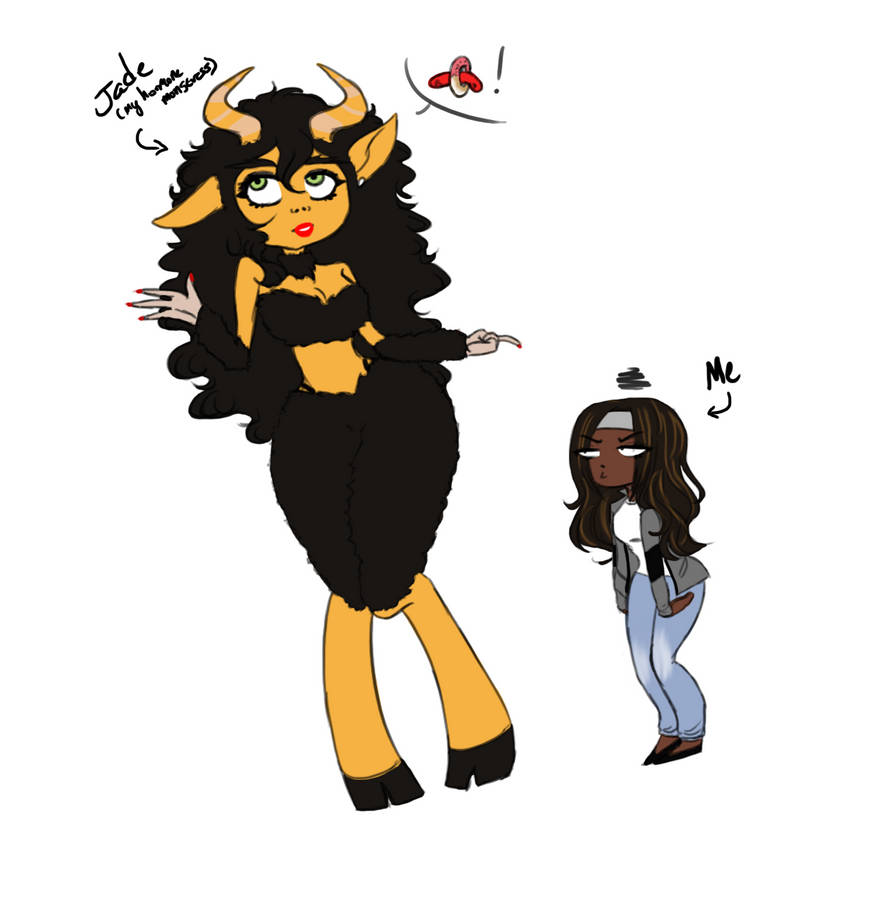 Big Mouth Oc My Hormone Monstress by BlueM0usE on DeviantArt