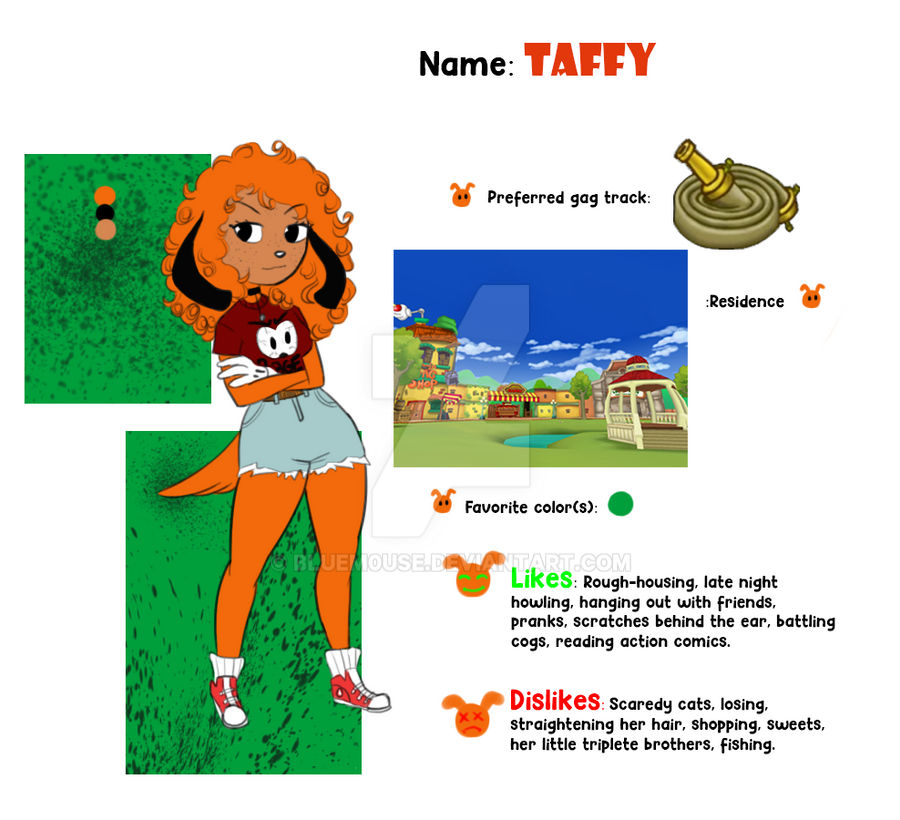 Taffyocre Colour TT OC Taffy Ref New by BlueM0usE on DeviantArt