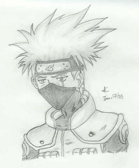 Kakashi__Looking Down