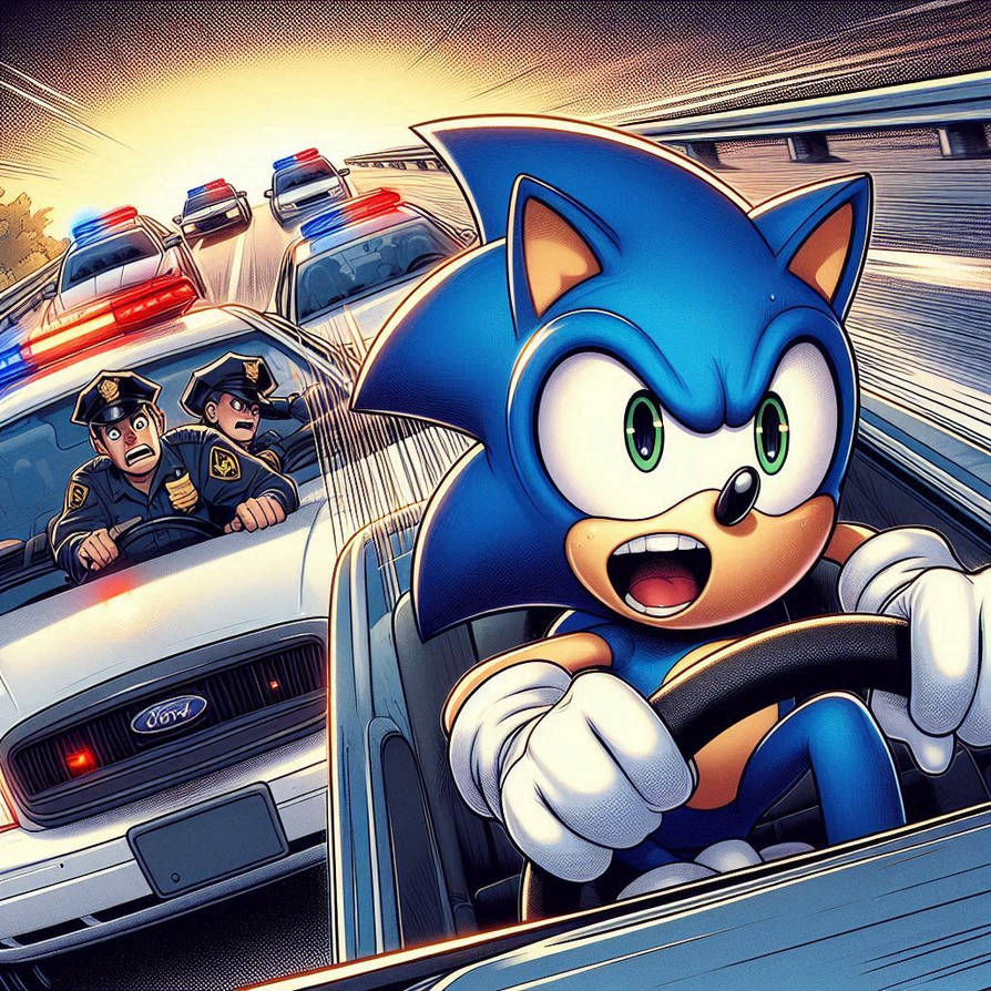 Sonic s Police Chase 2 By VisibilityNostalgic On DeviantArt sonic-s-police-chase-2-by-visibilitynostalgic-on-deviantart