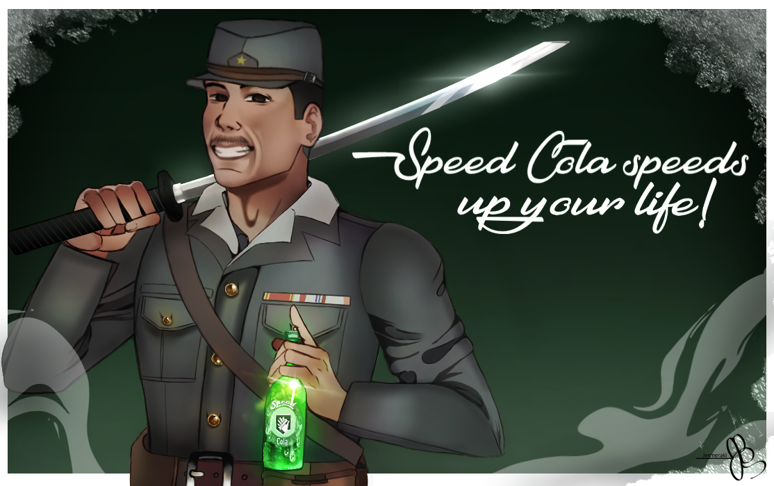Speed Cola speeds up your life! by jesmeraki on DeviantArt