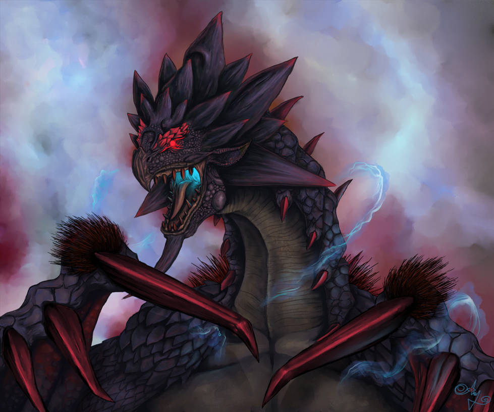 Black Rathian -UNKNOWN- by Escama on DeviantArt