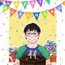 Commission - Noah Happy BDay Card