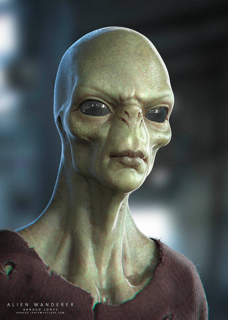 Alien wanderer by ArnaudLonys