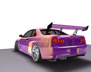 Nissan GTR34 Back