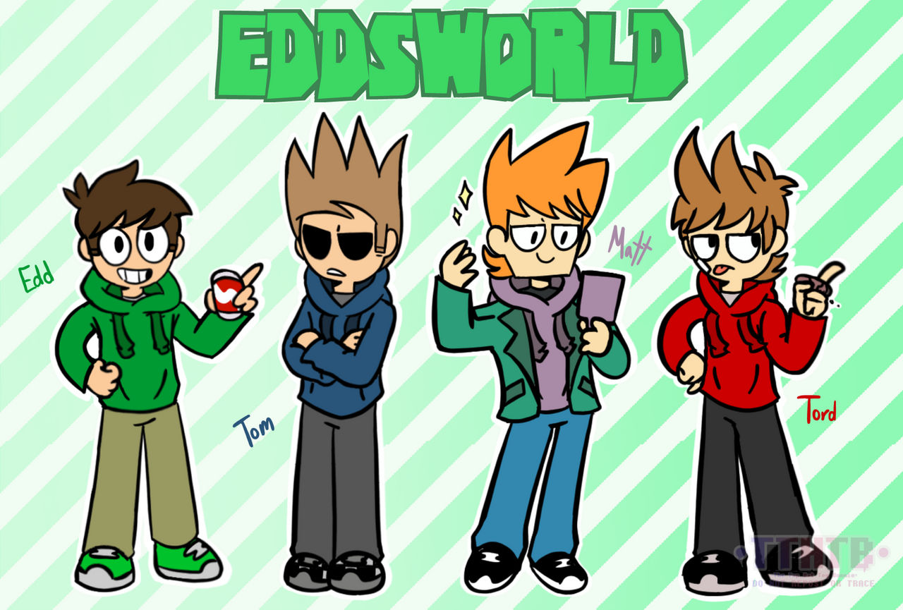 Eddsworld gang, edd, matt, tom, world, HD wallpaper