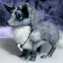 Spirit of the wolf. art doll sold