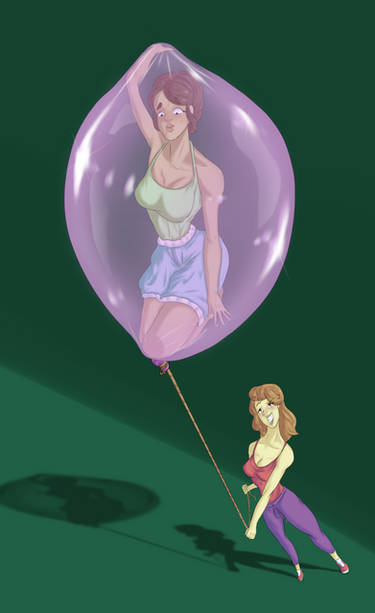 Kyoko in a tar bubble by coolermcool on DeviantArt