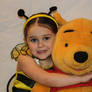 Lacey and Winnie the Pooh