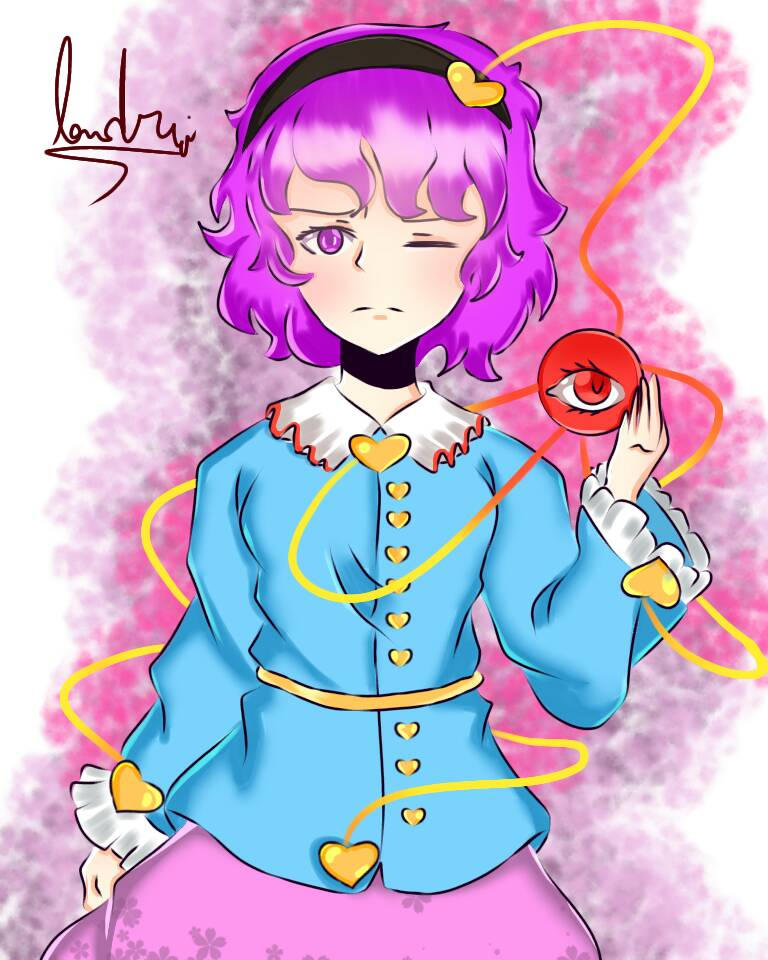 Komeiji Satori Fanart By Amdreipotato On Deviantart Komeiji Satori Fanart By Amdreipotato On Deviantart
