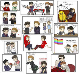 Klaine Doodles 1