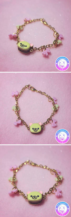 Mara Kawaii Store  Korilakkuma Bracelet with 