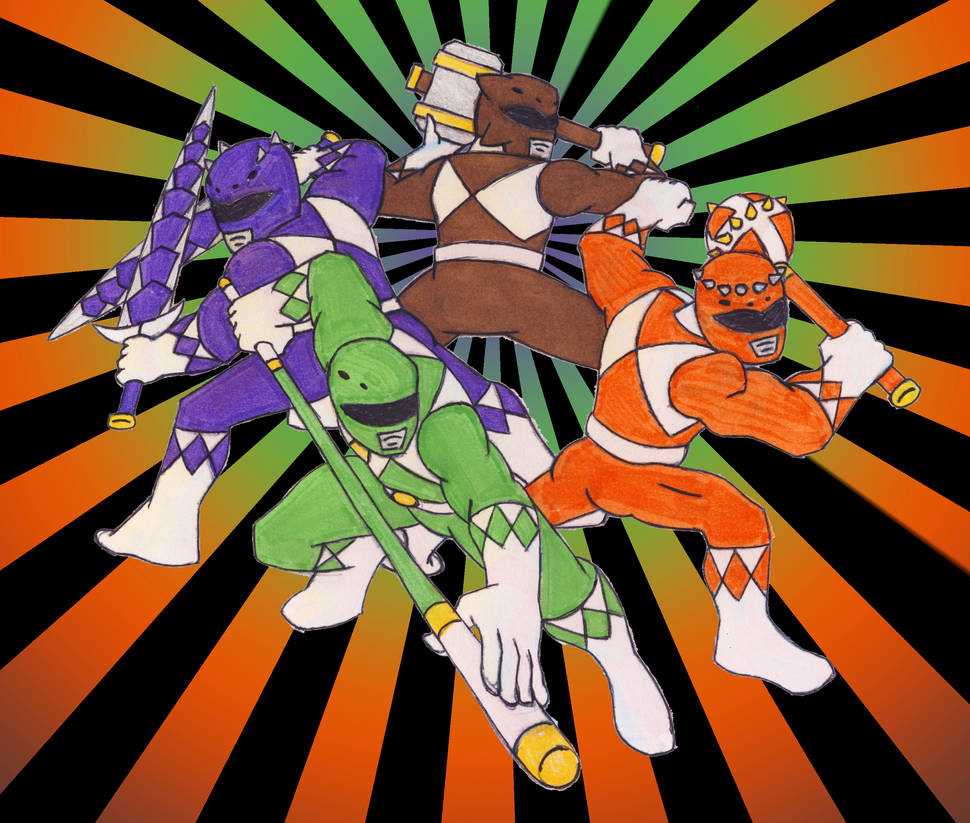 Four New Male Power Rangers by jebbo88 on DeviantArt
