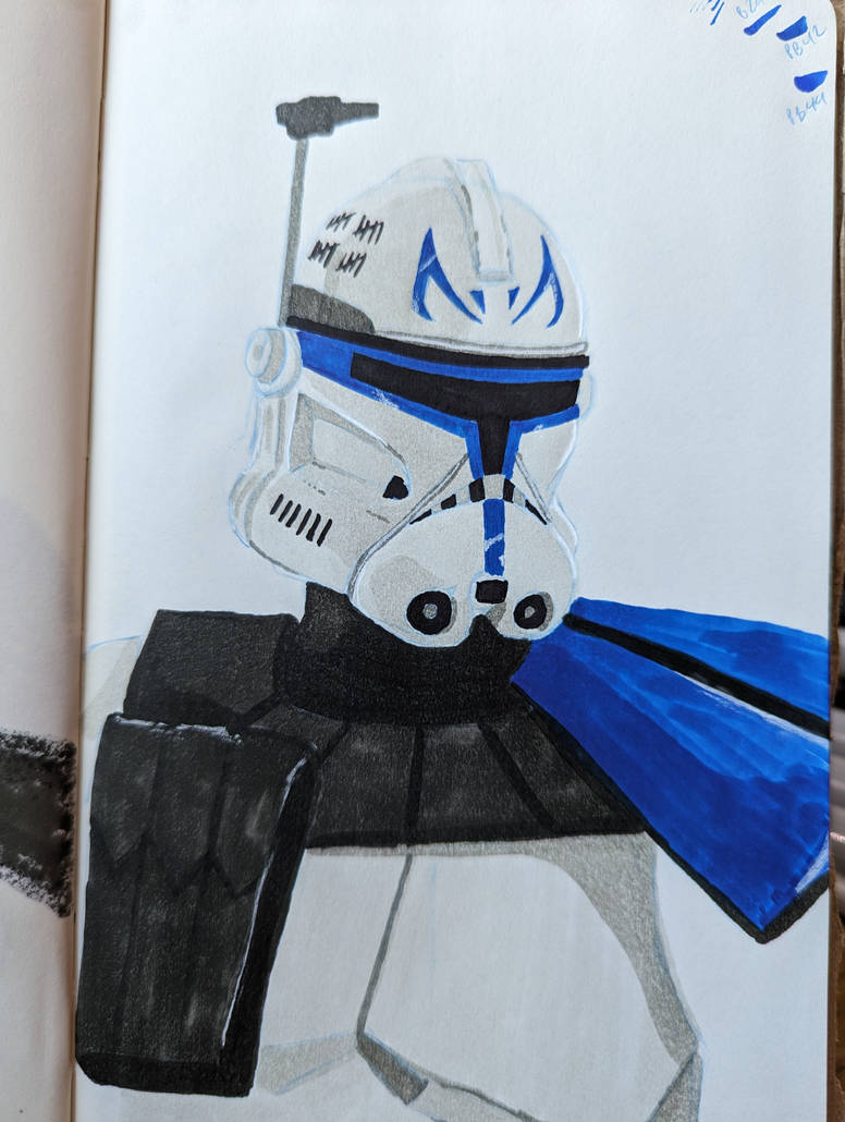 Cap Rex Scetch Captain Rex by shadow25454 on DeviantArt