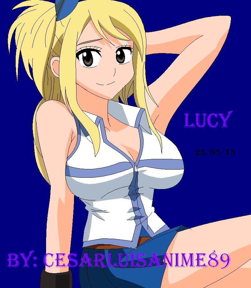 Fairy tail lucy hot.