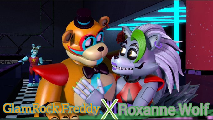 GlamRock Freddy X Roxanne Wolf by MasonX510 on DeviantArt