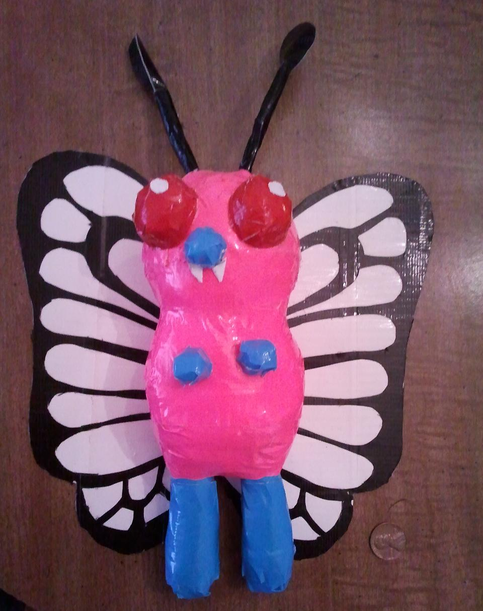 Pink Butterfree by DuctileCreations