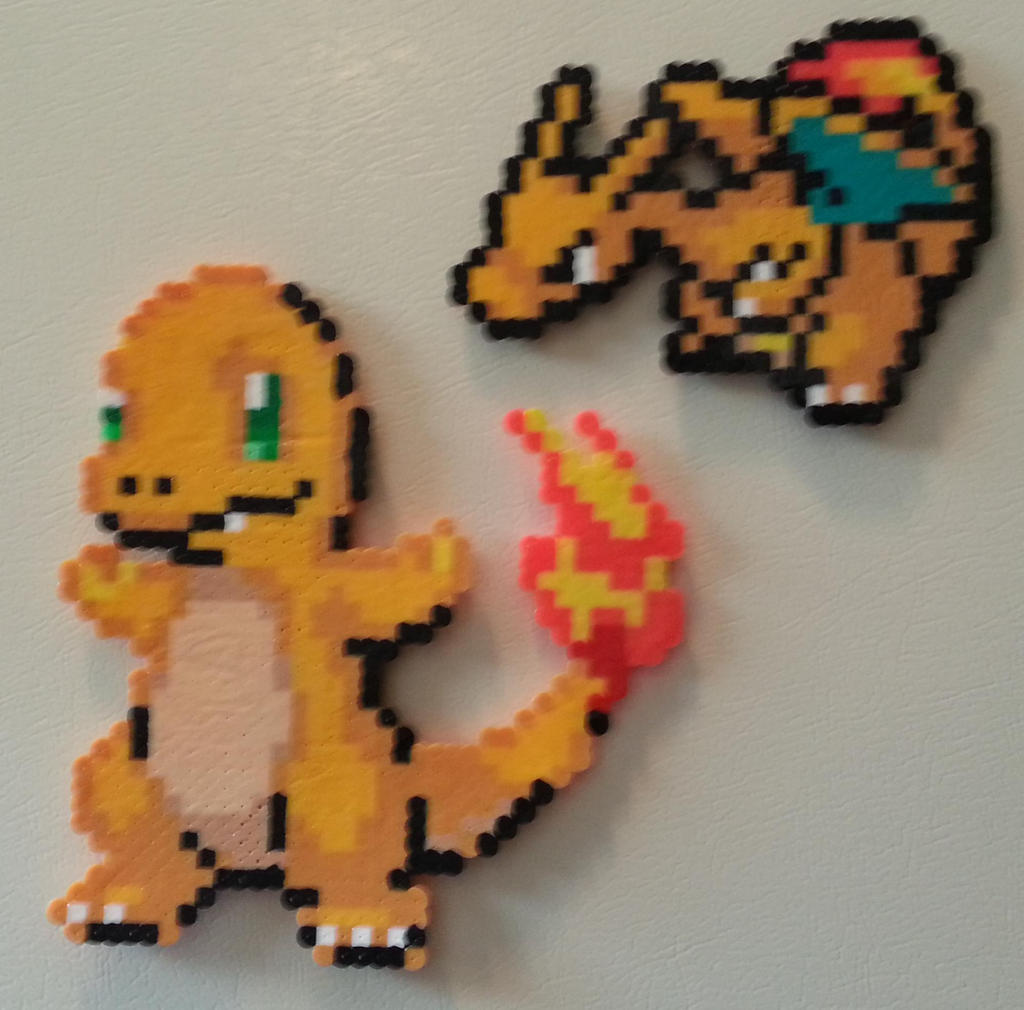 Charmander and Charizard