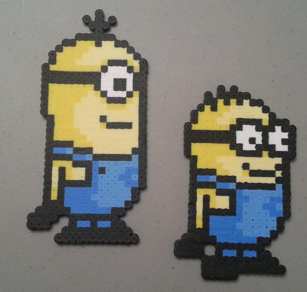 Perler Minions