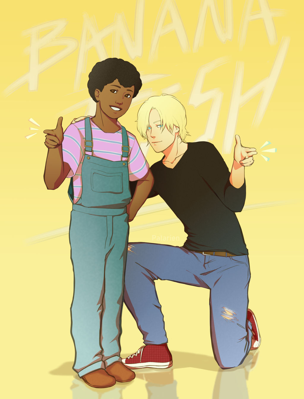 Ash And Skip Banana Fish By Palarien On Deviantart Ash And Skip Banana Fish By Palarien On Deviantart