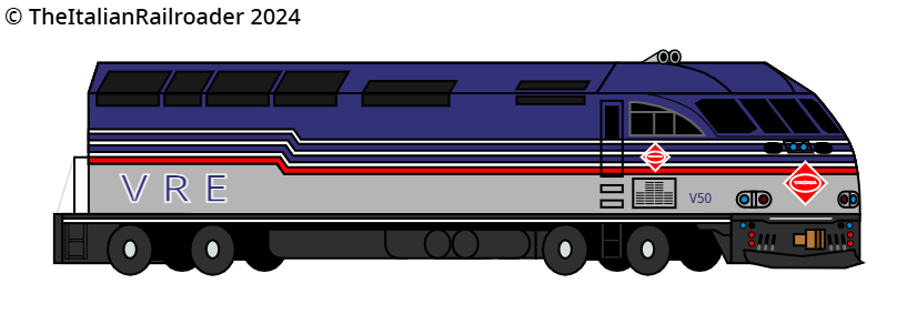 VRE MP36PH-3C by TheItalianRailroader on DeviantArt