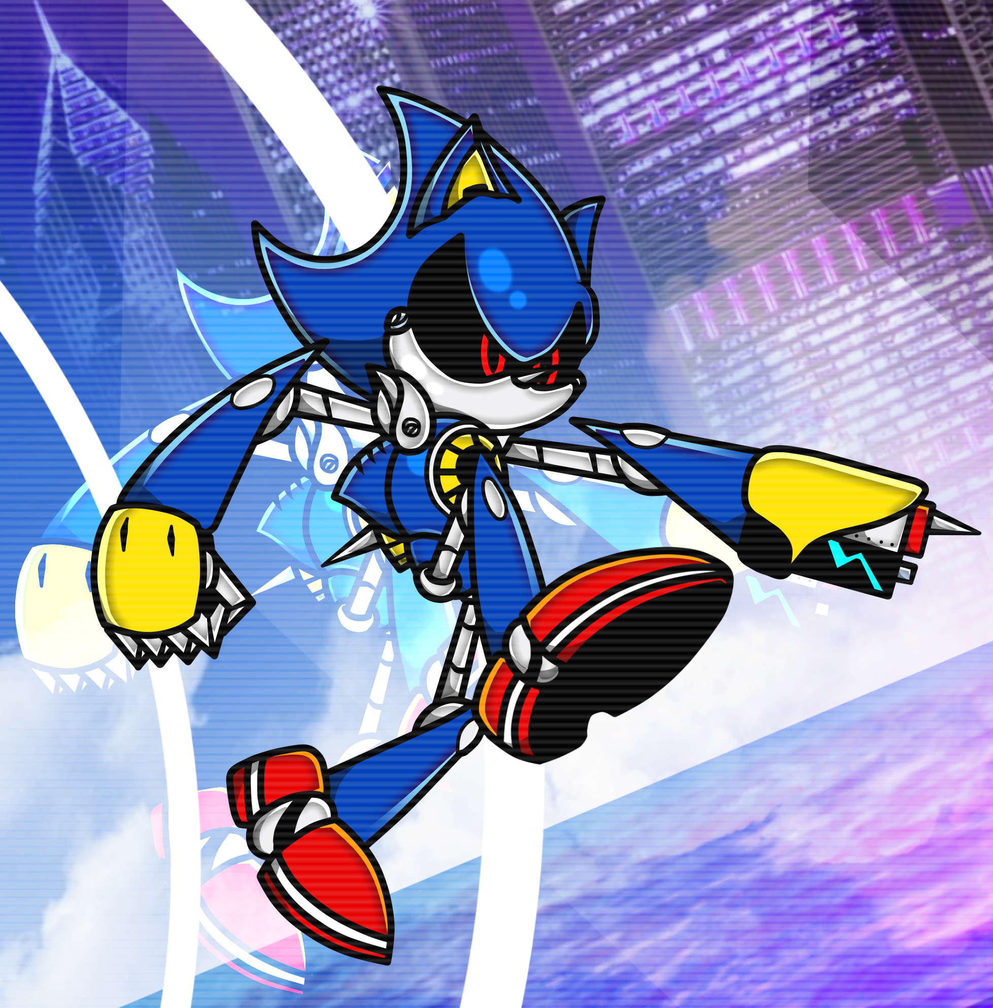 Metal Sonic - Sonic Mania by SDibujosWXD on DeviantArt