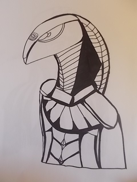 Serpent Guard Inked