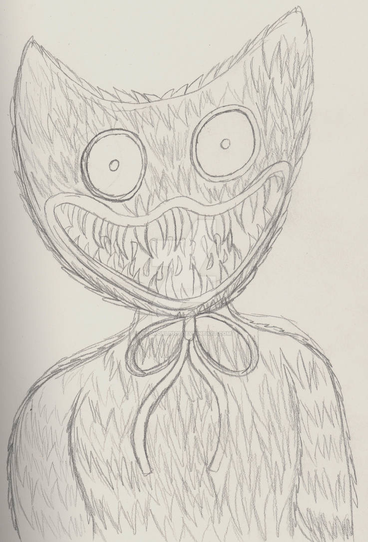 Huggy Wuggy-Poppy Playtime (Sketch) by Beyworld101 on DeviantArt
