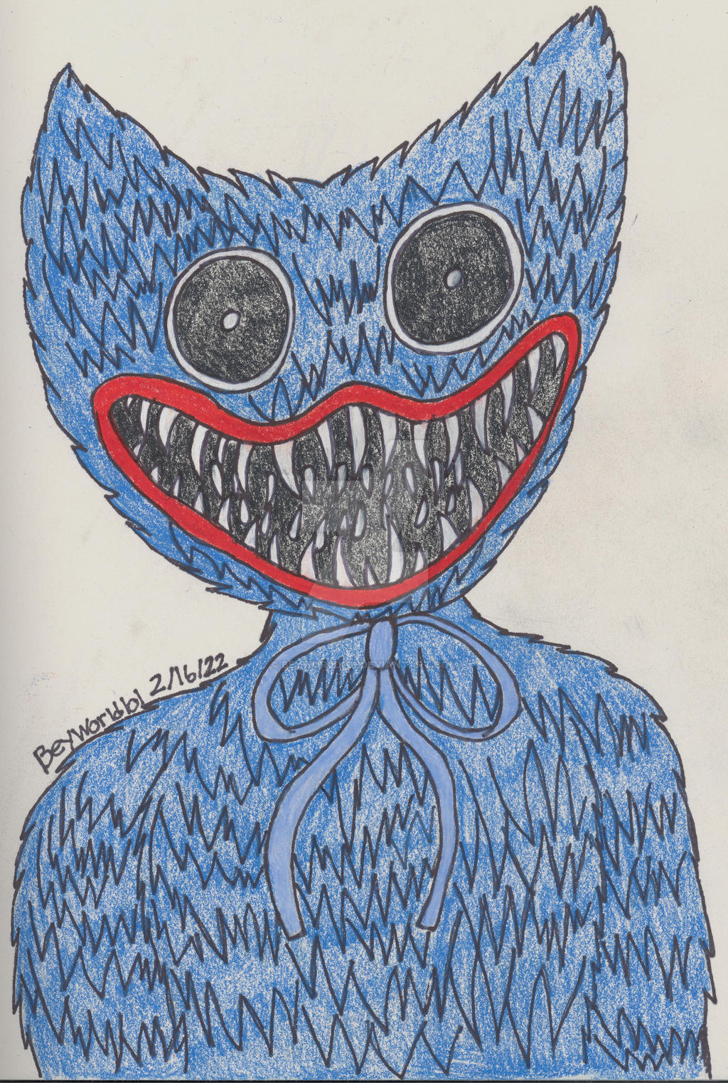 Huggy Wuggy-Poppy Playtime by Beyworld101 on DeviantArt