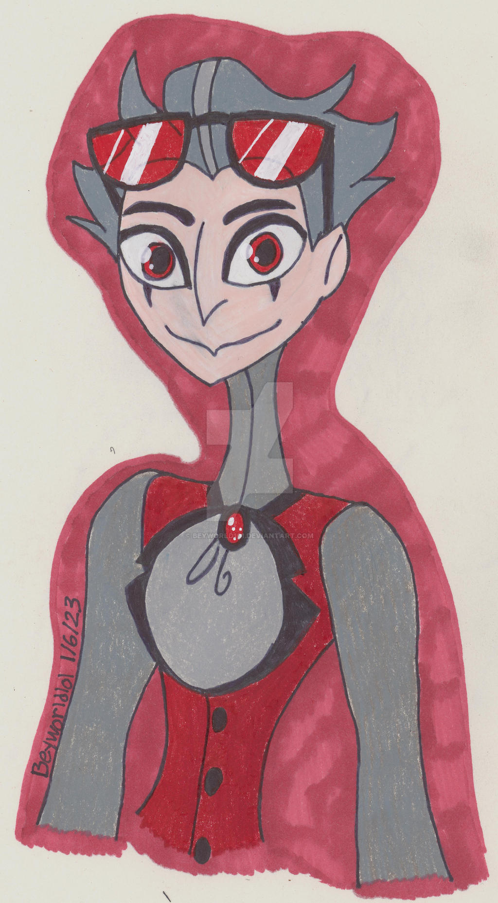 Stolas Human Design Human Stolas by Beyworld101 on DeviantArt