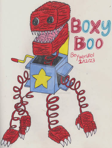 Boxy Boo-Project Playtime Fanart by RWGN on DeviantArt