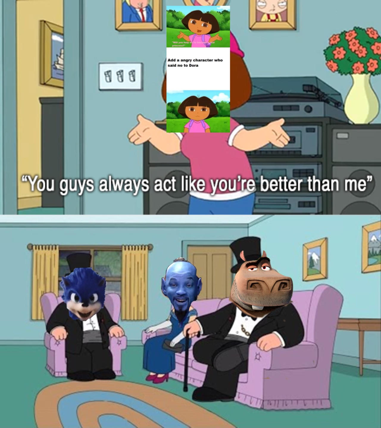 Just To Make Fun Of The Dora Blank Meme By Supertrex57 On Deviantart Just To Make Fun Of The Dora Blank Meme By Supertrex57 On Deviantart
