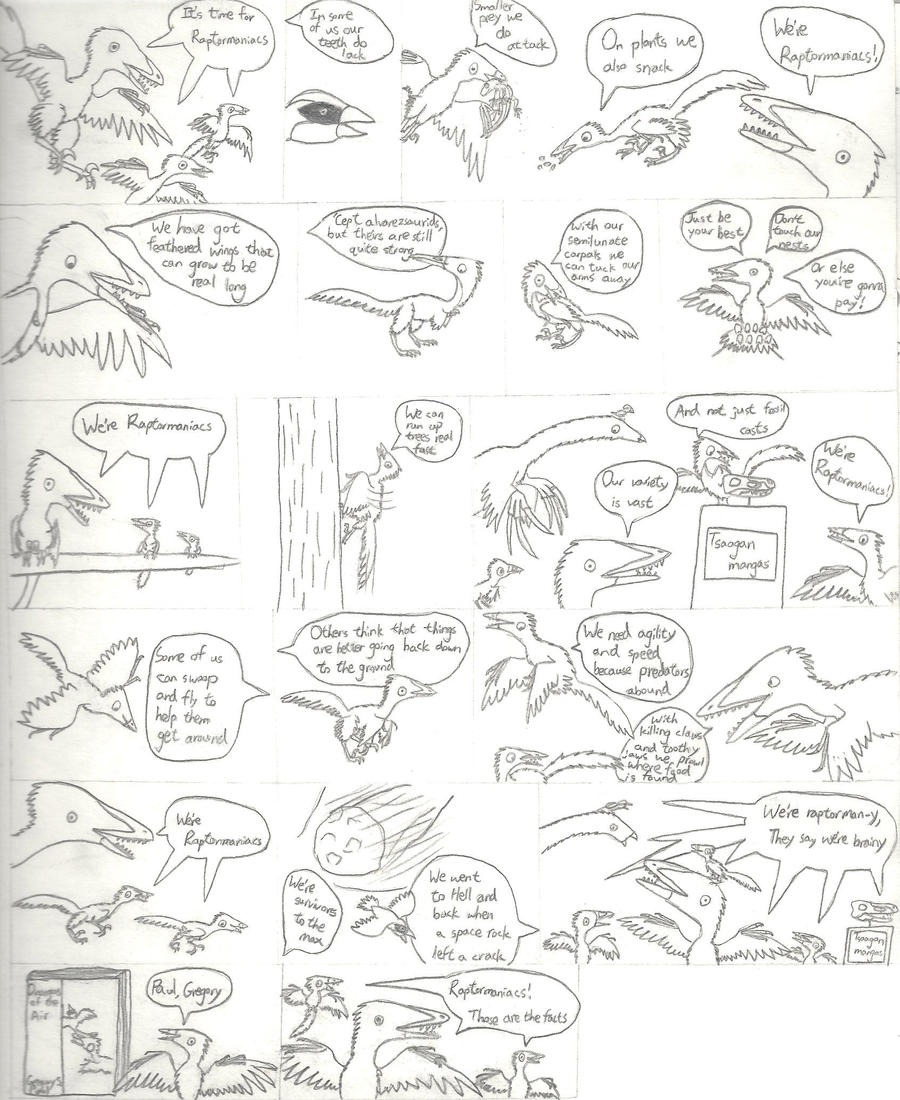 Raptormaniacs 'Theme Song' by Albertonykus