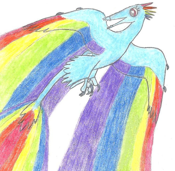 My Little Maniraptor: Rainbow Dash