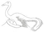 Brooding Ornithomimosaur