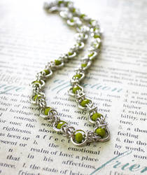 Half Byzantine Plus One Necklace by VioletsInEden