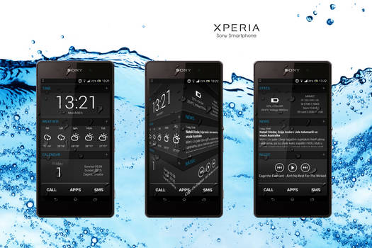 Custom Xperia Z2 theme